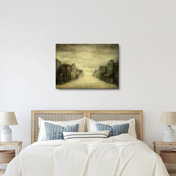 Podoba zahodnega mesta (70x50 cm)