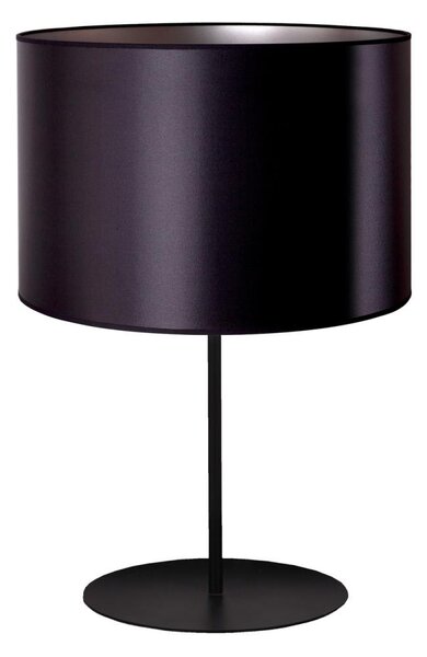 Duolla - Stolna lampa CANNES 1xE14/15W/230V 20 cm crna/srebrna