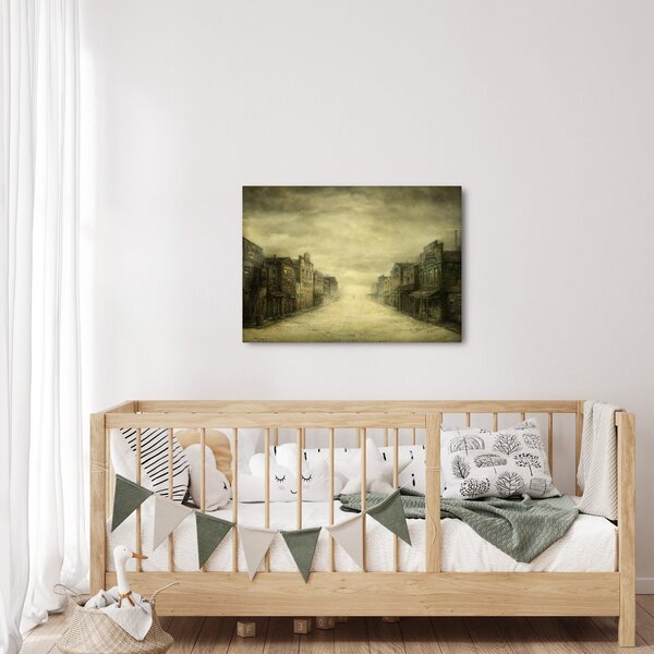 Podoba zahodnega mesta (70x50 cm)