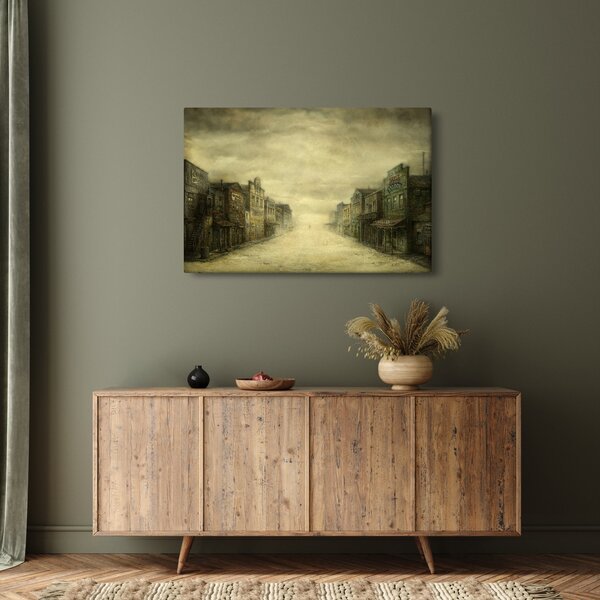 Podoba zahodnega mesta (90x60 cm)
