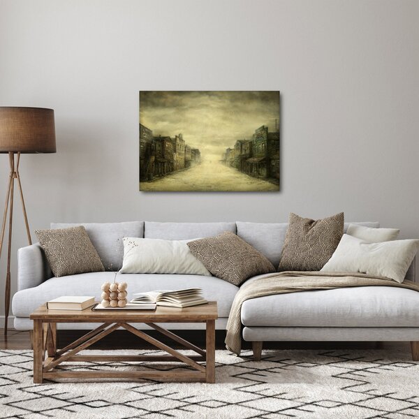 Podoba zahodnega mesta (70x50 cm)