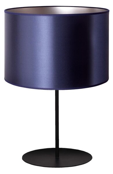 Stolna lampa CANNES 1xE14/15W/230V 20 cm plava/srebrna/crna