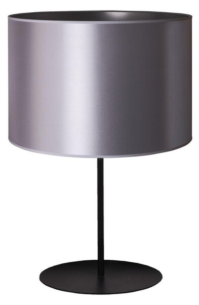 Stolna lampa CANNES 1xE14/15W/230V 20 cm srebrna/crna