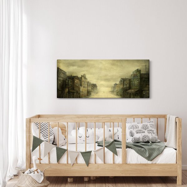 Podoba zahodnega mesta (120x50 cm)