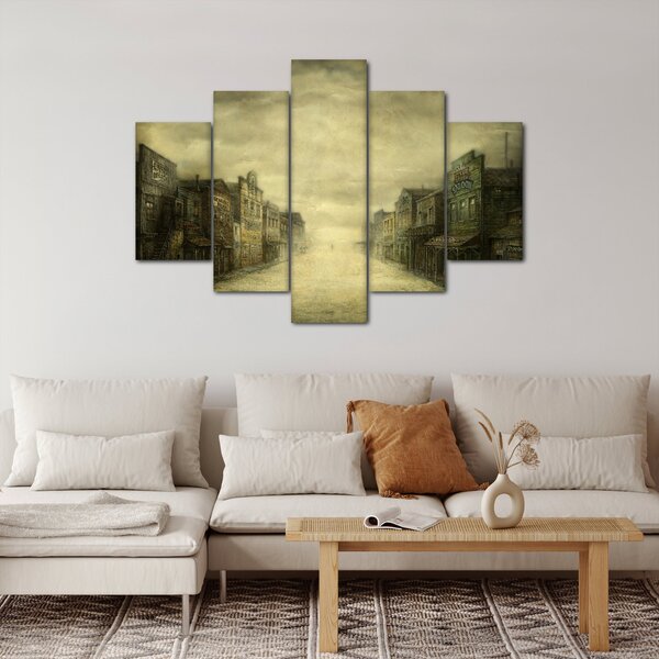 Podoba zahodnega mesta (150x105 cm)
