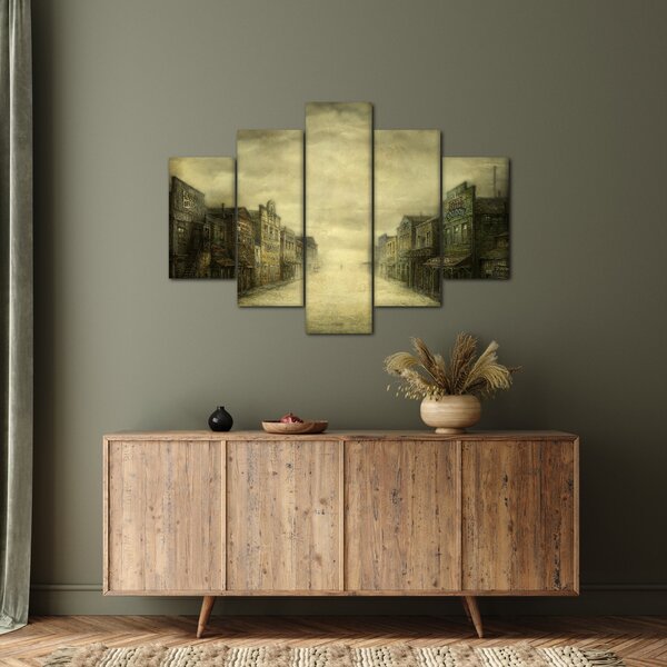 Podoba zahodnega mesta (150x105 cm)