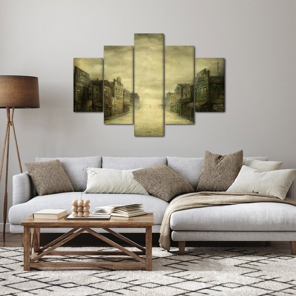 Podoba zahodnega mesta (150x105 cm)