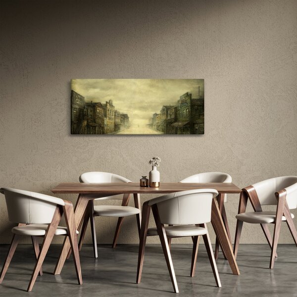 Podoba zahodnega mesta (120x50 cm)