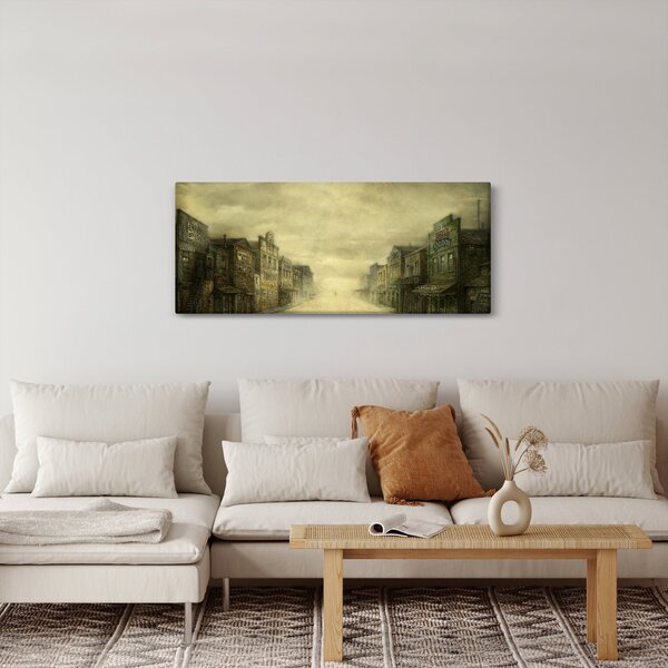 Podoba zahodnega mesta (120x50 cm)