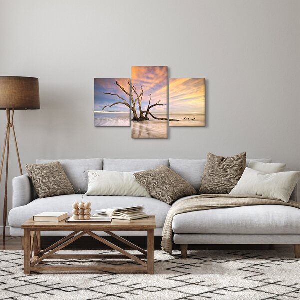 Slika drevesa v oceanu (90x60 cm)