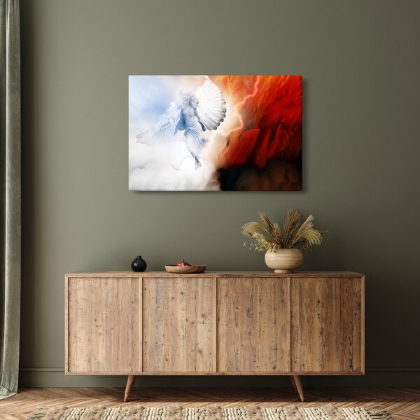 Slika - Dobro in zlo (90x60 cm)