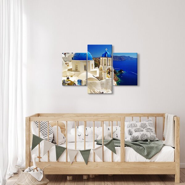 Slika - Santorini, Grčija (90x60 cm)