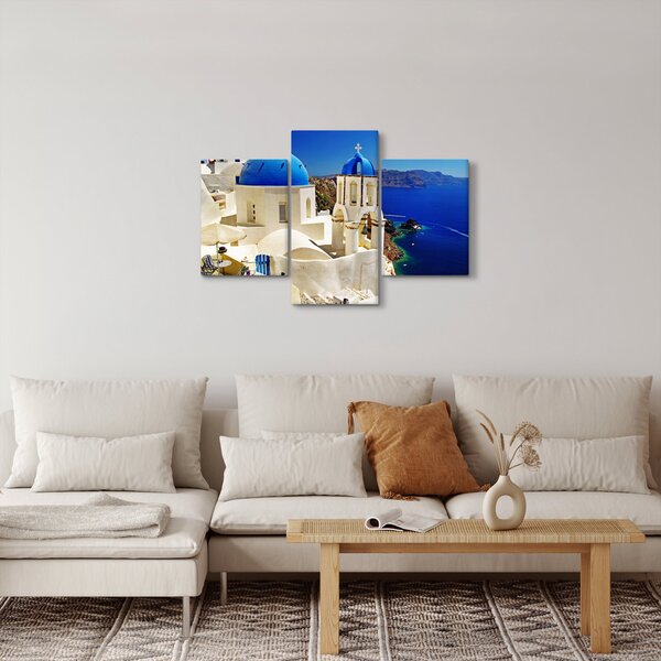 Slika - Santorini, Grčija (90x60 cm)