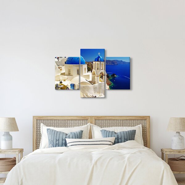 Slika - Santorini, Grčija (90x60 cm)
