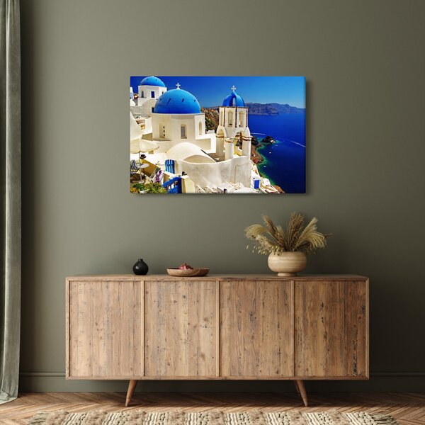 Slika - Santorini, Grčija (90x60 cm)