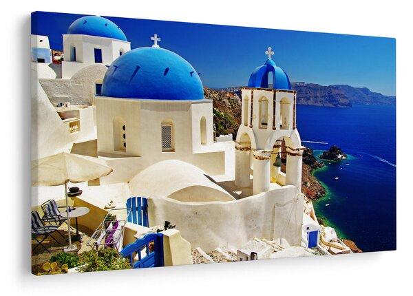 Slika - Santorini, Grčija (90x60 cm)