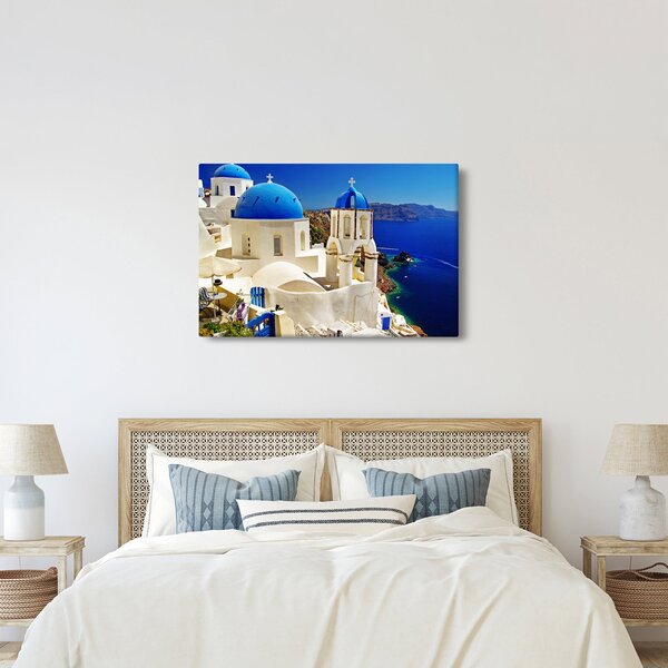 Slika - Santorini, Grčija (90x60 cm)