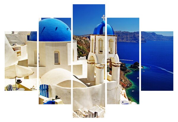 Slika - Santorini, Grčija (150x105 cm)