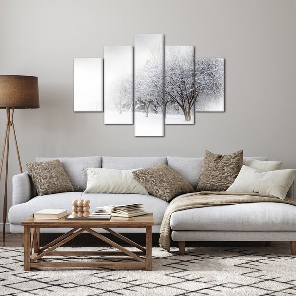 Slika - Zimska ulica (150x105 cm)