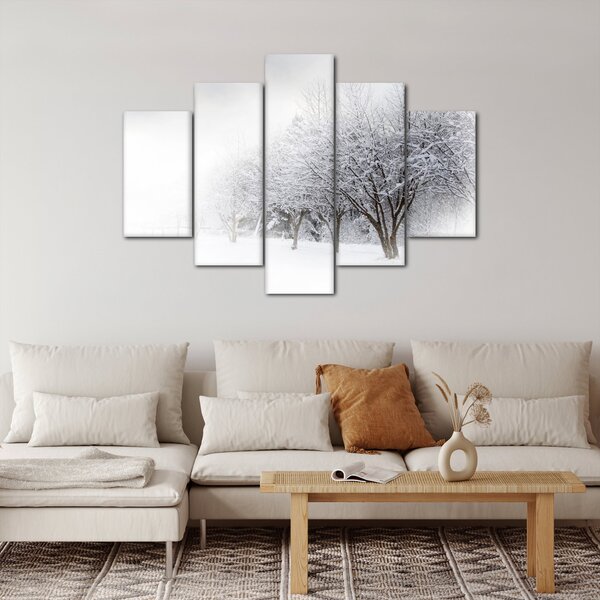 Slika - Zimska ulica (150x105 cm)