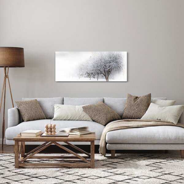 Slika - Zimska ulica (120x50 cm)