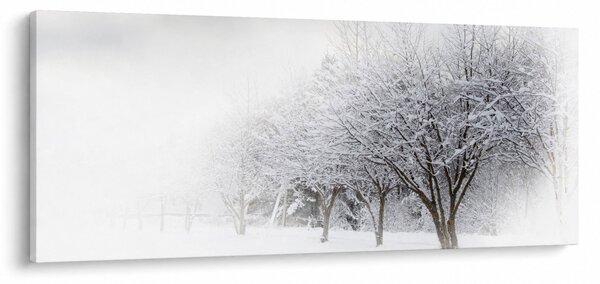 Slika - Zimska ulica (120x50 cm)