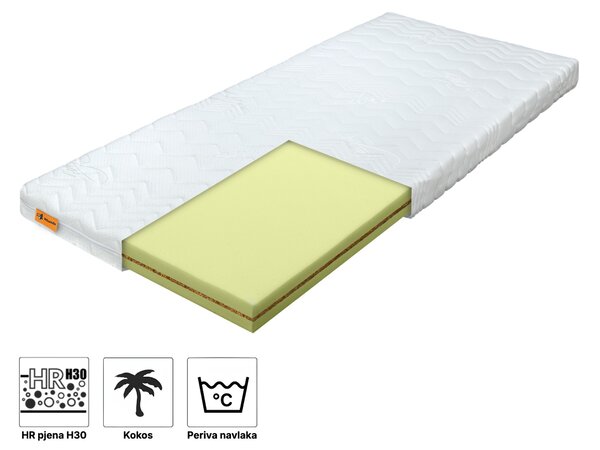 Wilsondo Dječji madrac od pjene Healthy Kid 120x60
