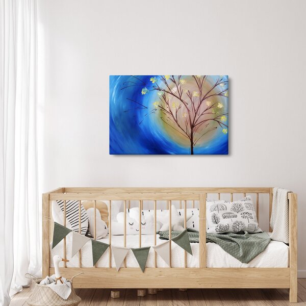 Slika - Drevo, ki pokriva sonce (90x60 cm)