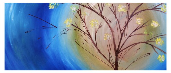 Slika - Drevo, ki pokriva sonce (120x50 cm)