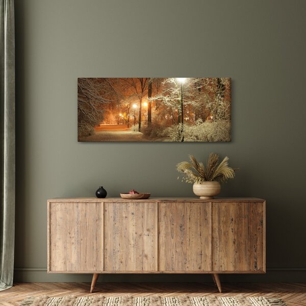 Slika - Snežni park (120x50 cm)