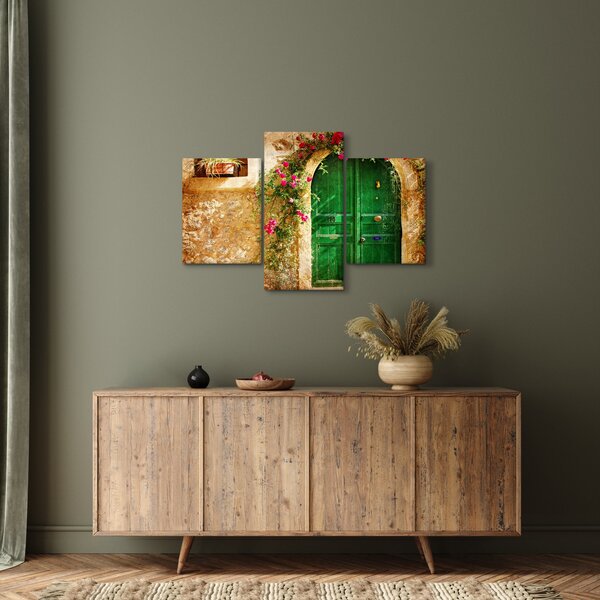 Slika starih vrat (90x60 cm)