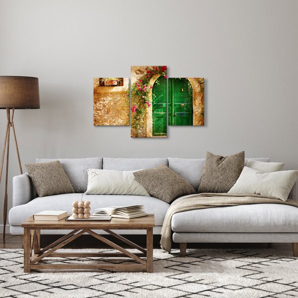 Slika starih vrat (90x60 cm)
