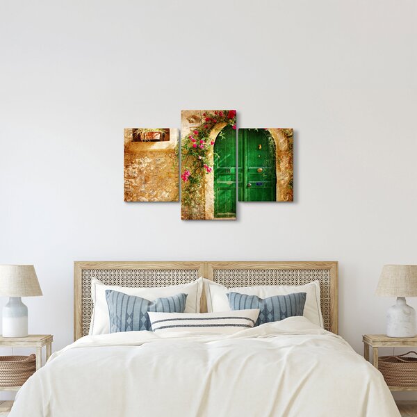 Slika starih vrat (90x60 cm)