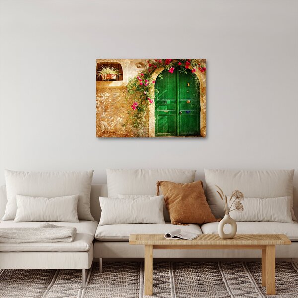 Slika starih vrat (70x50 cm)