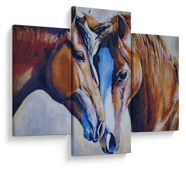 Slika - Zaljubljeni konji (90x60 cm)