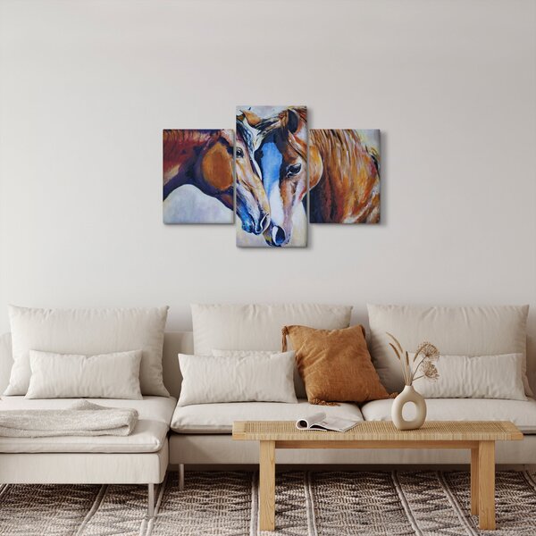 Slika - Zaljubljeni konji (90x60 cm)