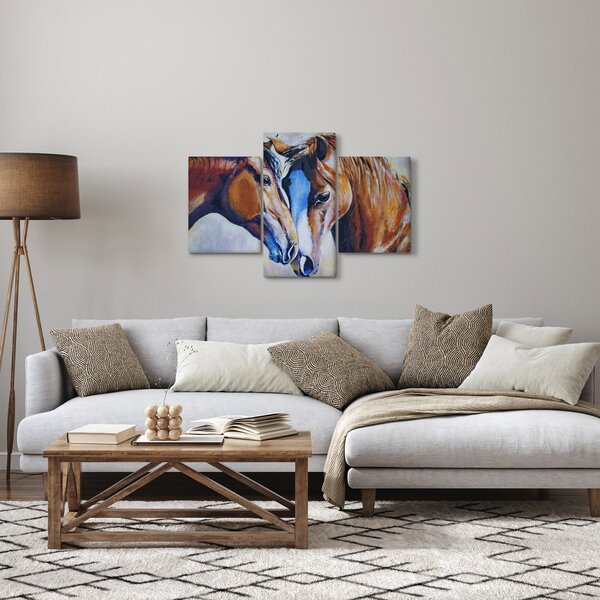 Slika - Zaljubljeni konji (90x60 cm)