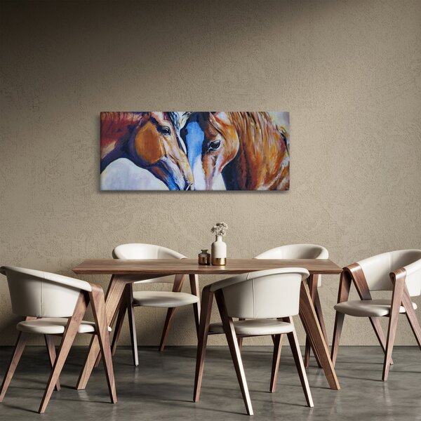 Slika - Zaljubljeni konji (120x50 cm)