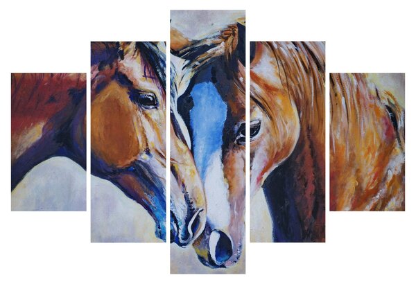 Slika - Zaljubljeni konji (150x105 cm)