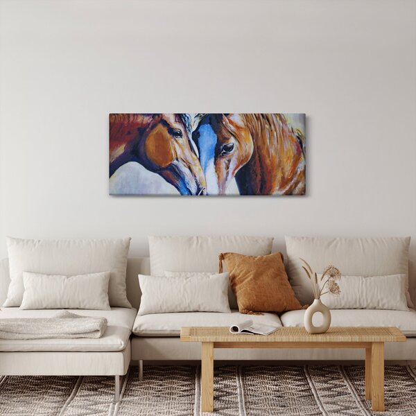Slika - Zaljubljeni konji (120x50 cm)