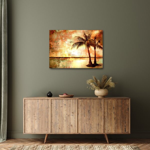 Slika - Palme na plaži (70x50 cm)