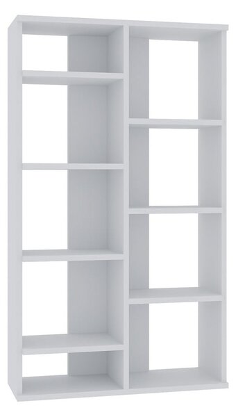Bijela polica za knjige 72x124 cm Keota - Kalune Design