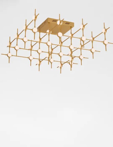 ATOMO PLAFONSKA SVJETILJKA LED 100W/3000K/3898lm/DIMM/IP20/ZLATNA NL9180636