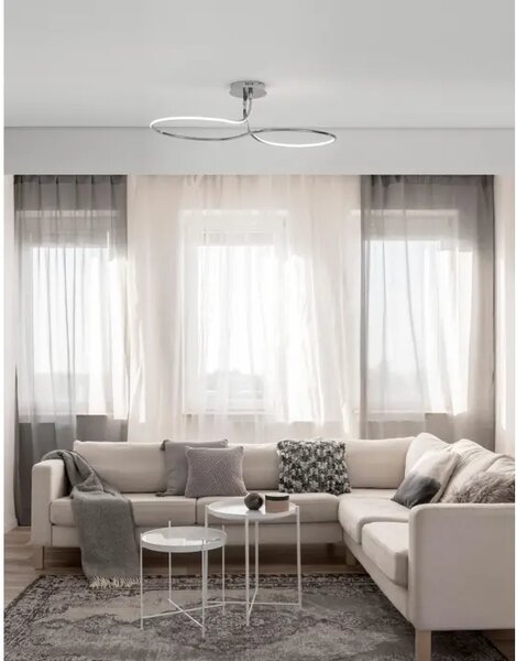 FUNGO PLAFONSKA SVJETILJKA LED 47W/3000K/2630lm/DIMM/IP20/KROM NL9357085