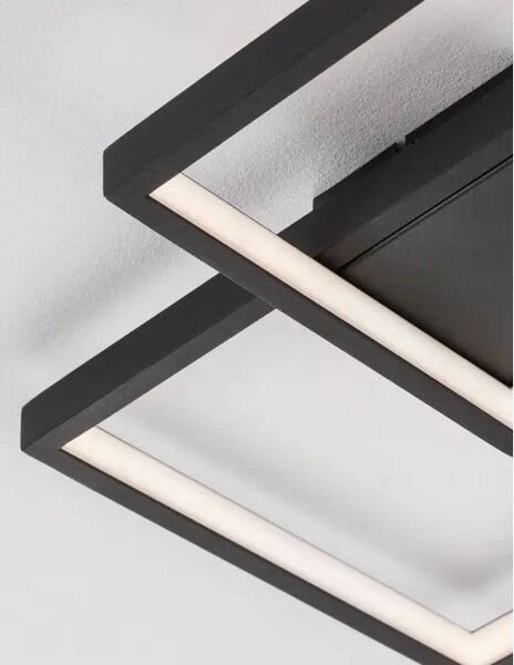 PORTO PLAFONSKA SVJETILJKA LED 19W/3000K/1342lm/IP20/CRNA NL9364037