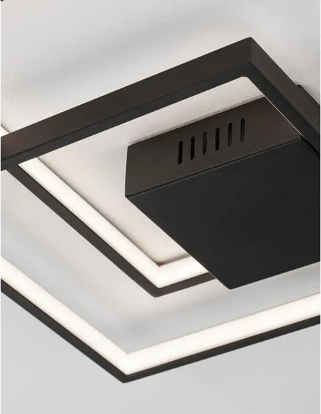 PORTO PLAFONSKA SVJETILJKA LED 30W/3000K/2030lm/DIMM/IP20/CRNA NL9364035