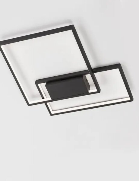 PORTO PLAFONSKA SVJETILJKA LED 30W/3000K/2030lm/DIMM/IP20/CRNA NL9364033