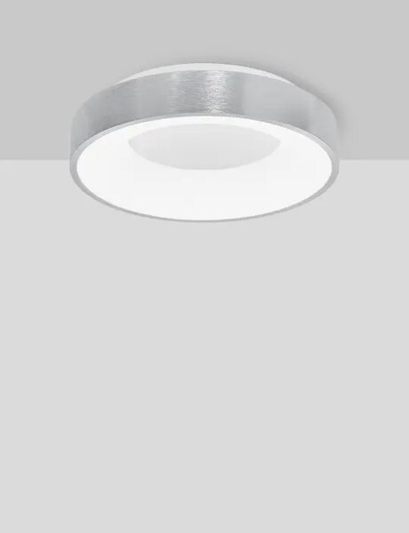 RANDO THIN PLAFONSKA SVJETILJKA LED 30W/3000K/1845lm/DIMM/IP20/BRUŠENO SREBRO NL9353834