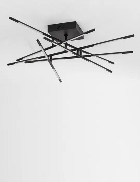 RACCIO PLAFONSKA SVJETILJKA LED 59W/3000K/4195lm/DIMM/IP20/CRNA NL9180714
