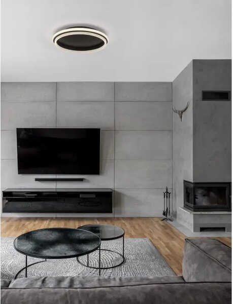 WILLOW PLAFONSKA SVJETILJKA LED 38W/3000K/3761lm/IP20/CRNA NL9212912